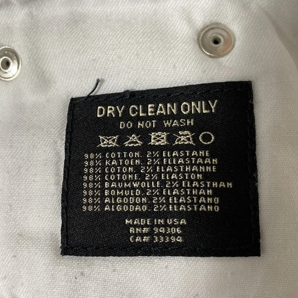 Ralph Lauren Black Label White Denim Skirt - Picture 5 of 5